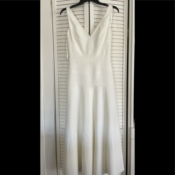 Karen Millen..Royal Ascot White Midi Dress - Picture 2 of 7